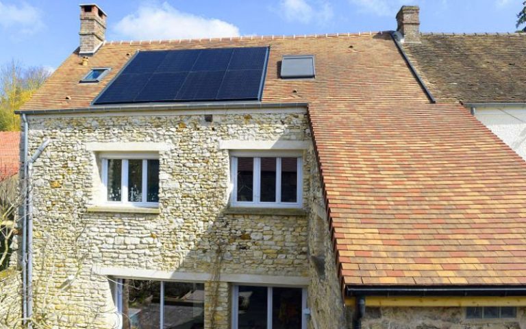 panneaux solaires 41 maison ancienne