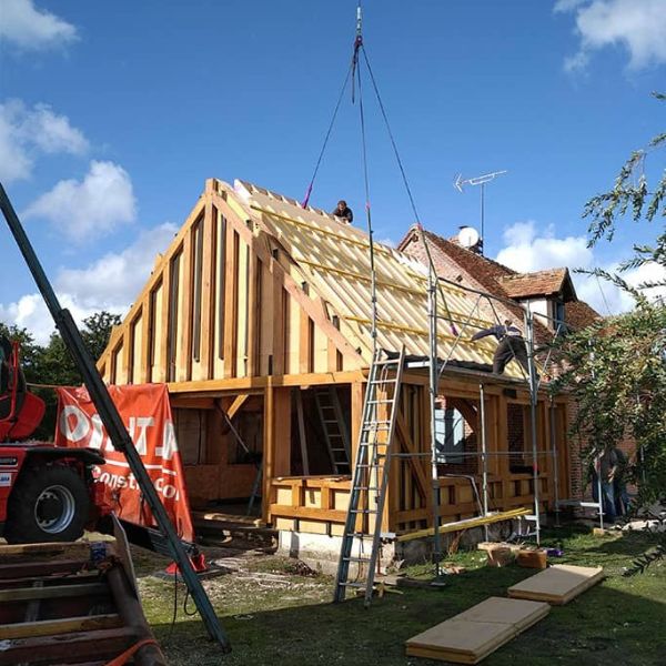 agrandissement maison avant